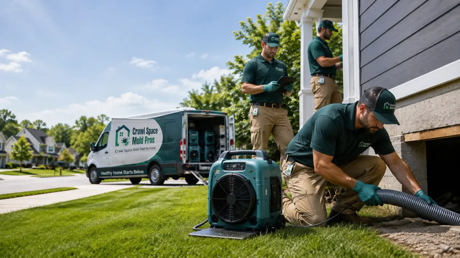 Crawl Space Mold Removal in Sagamore, MA